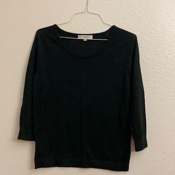 🎁. 🎁🎅🏻LOFT BLACK TOP SIZE MEDIUM - Picture 3 of 5